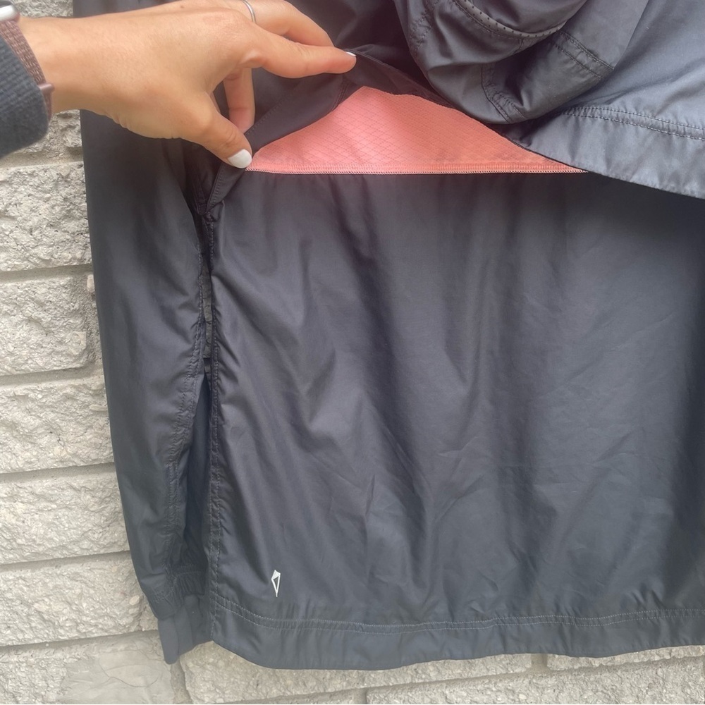 Ivivva by Lululemon Spring Seed Zip Up Wind Breaker Atlethic Jacket Size 14 - Picture 8 of 12